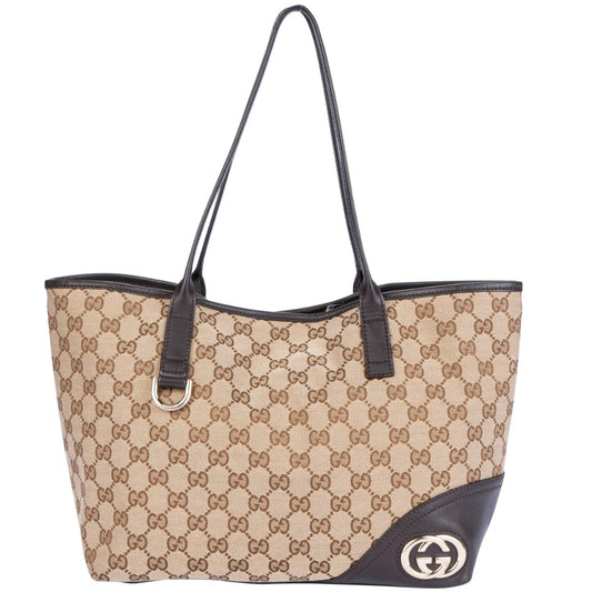 Gucci GG Monogram Heart New Britt Shopper
Bag