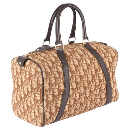 Christian Dior Trotter Monogram Boston 30 Handbag