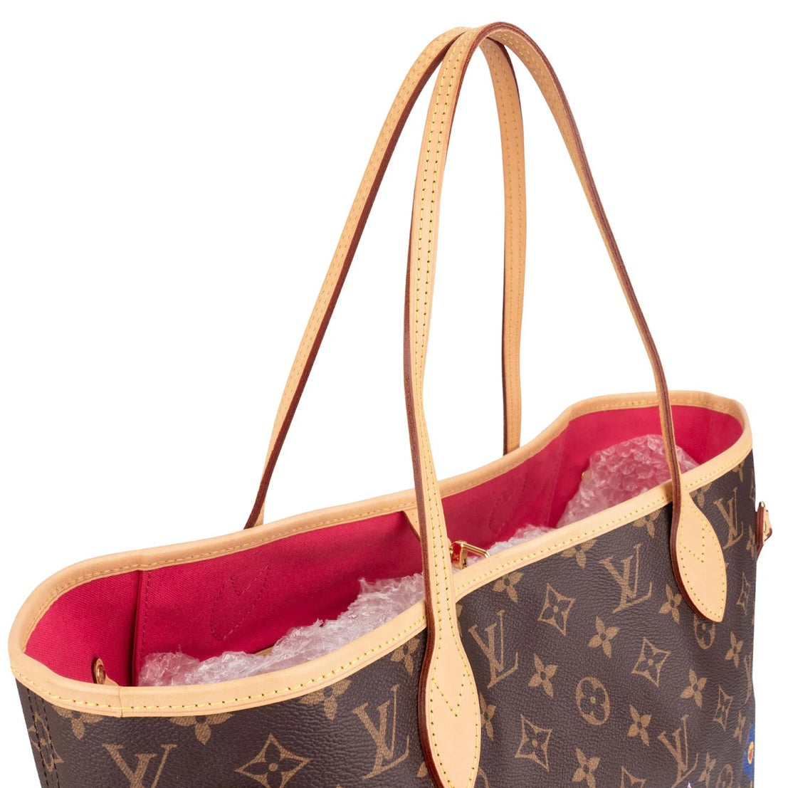 Louis Vuitton Monogram
Canvas Murakami Flowers
Neverfull MM Shoulder
Bag