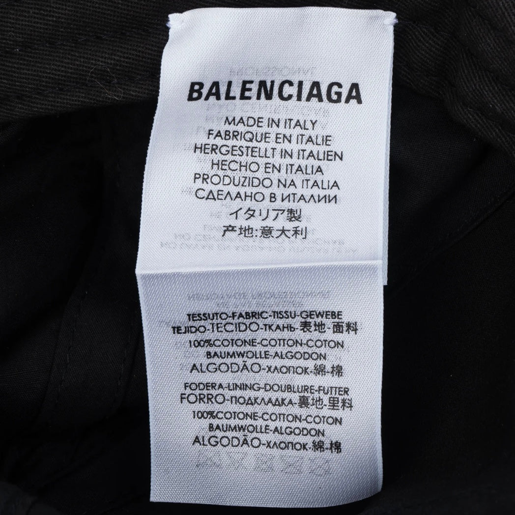 Balenciaga Black Statement Cap