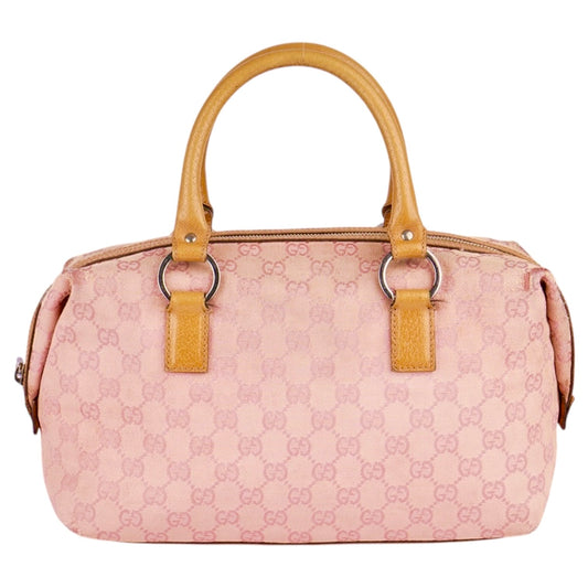 Gucci Pink GG Monogram Handbag