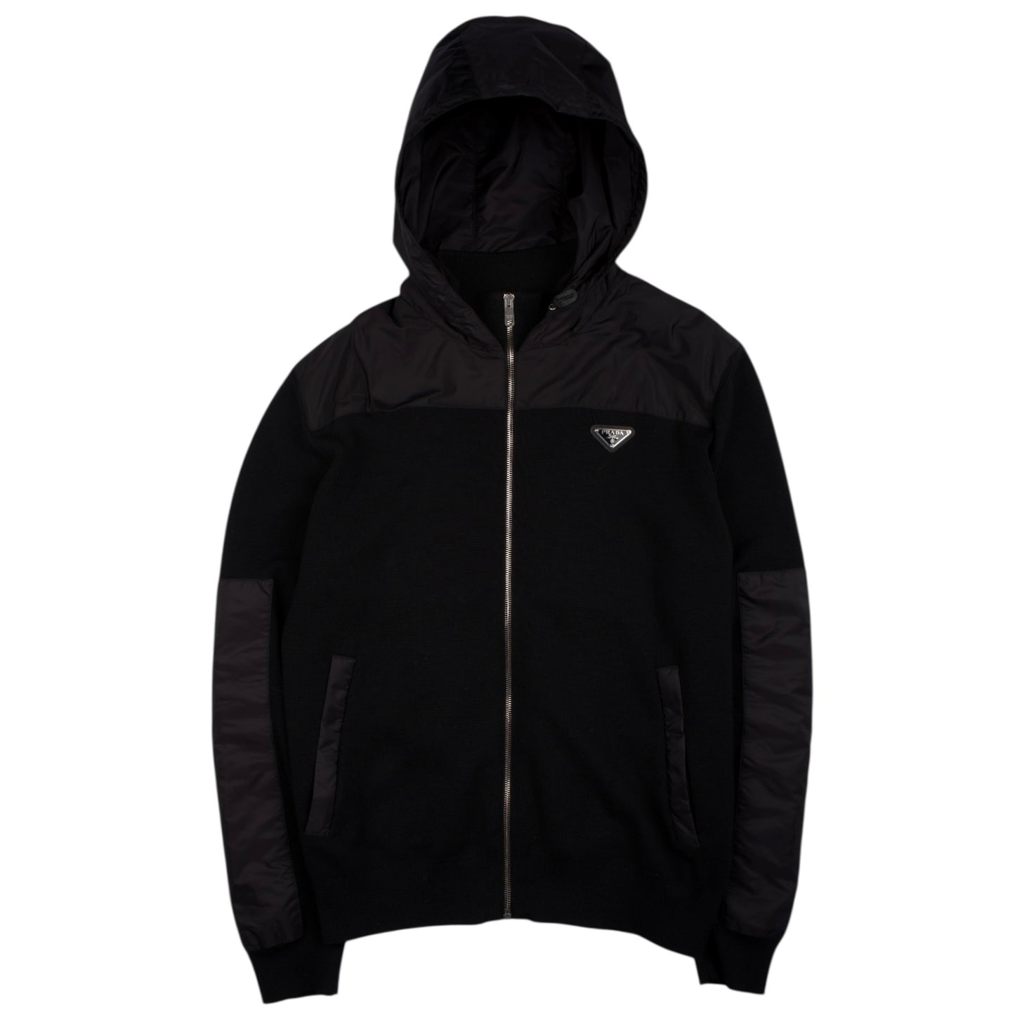 Prada Nylon Hooded Jacket