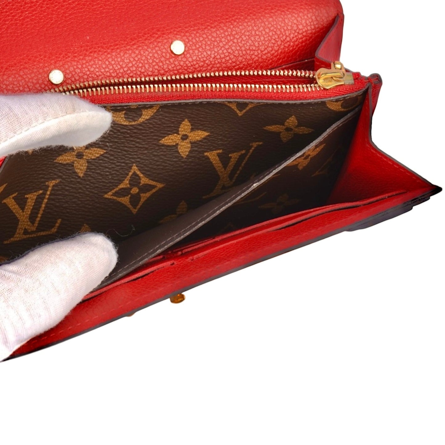Louis Vuitton Pallas Wallet Cerise