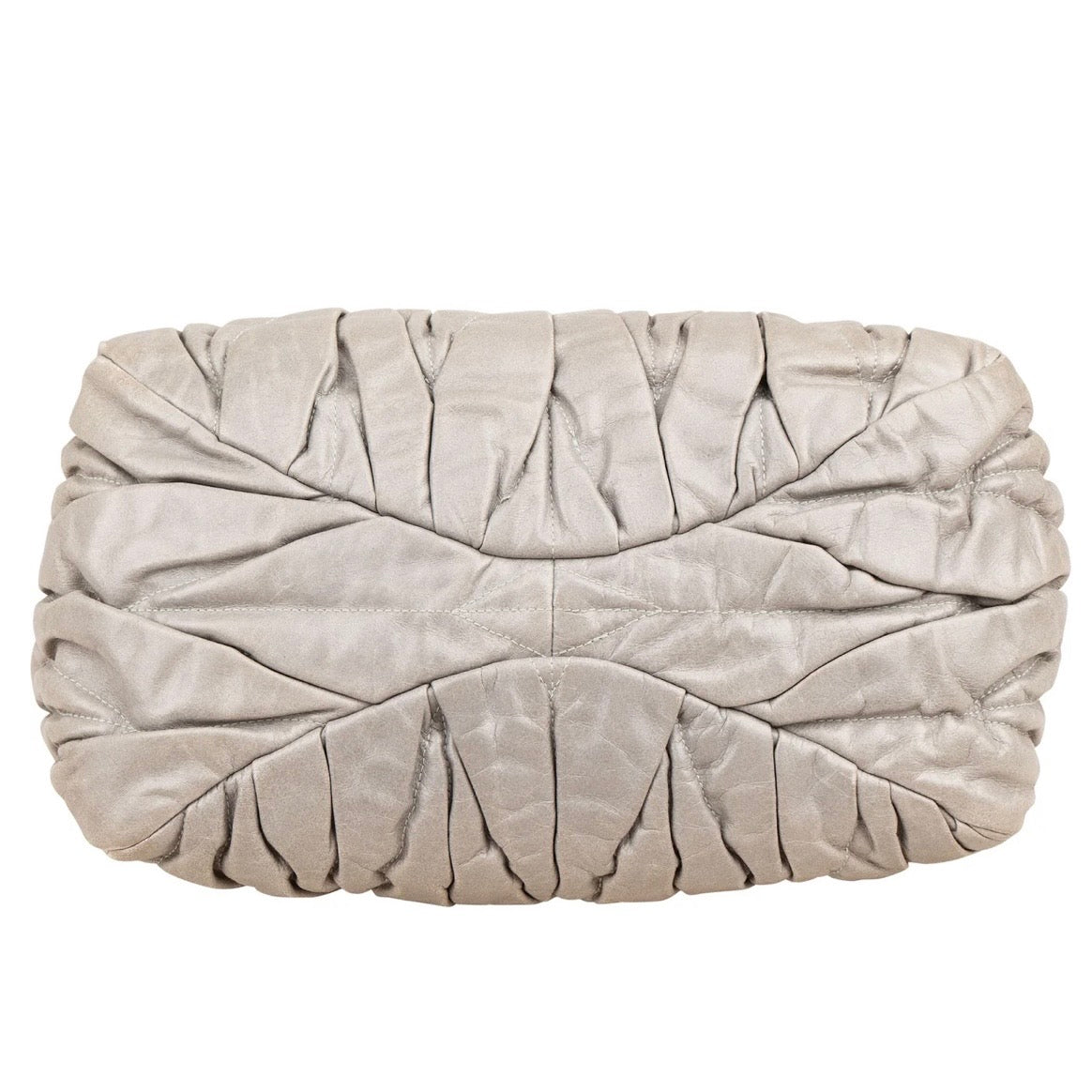 Miu Miu Vitello Lux Coffer Hobo Handbag