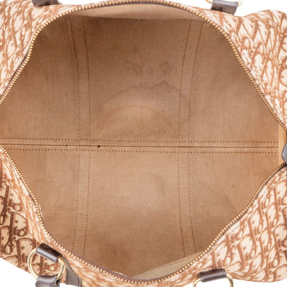 Christian Dior Trotter Monogram Boston 40 Handbag