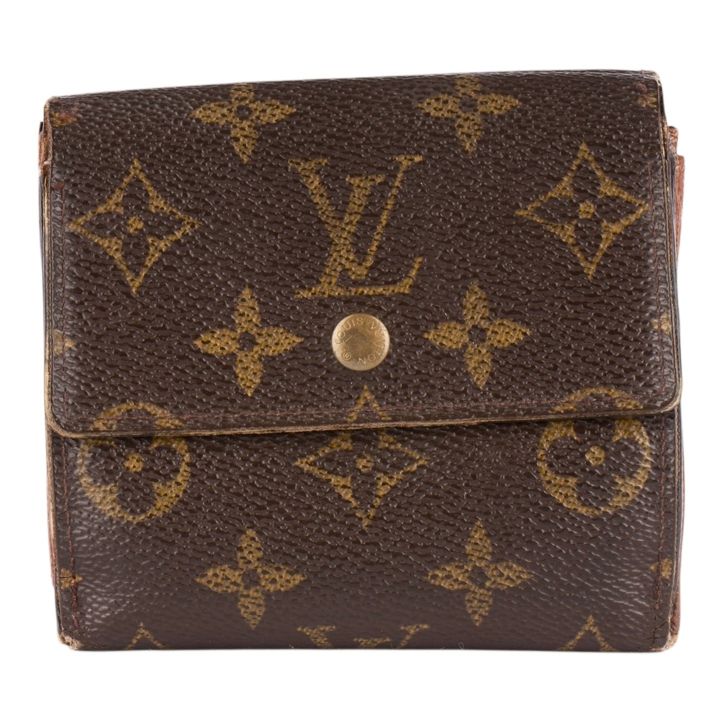 Louis Vuitton Canvas Monogram Elise Wallet