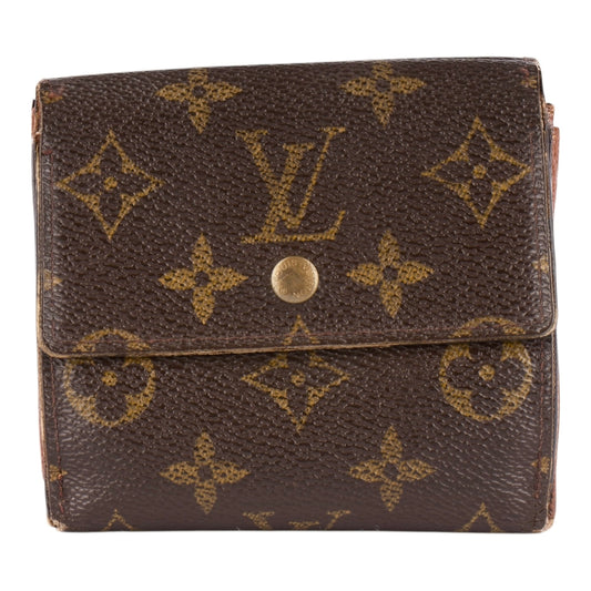 Louis Vuitton Canvas Monogram Elise Wallet