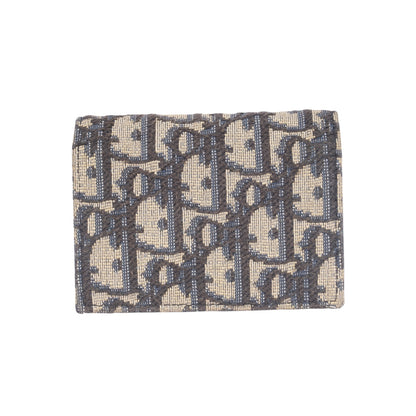 Dior Card Case Oblique Wallet