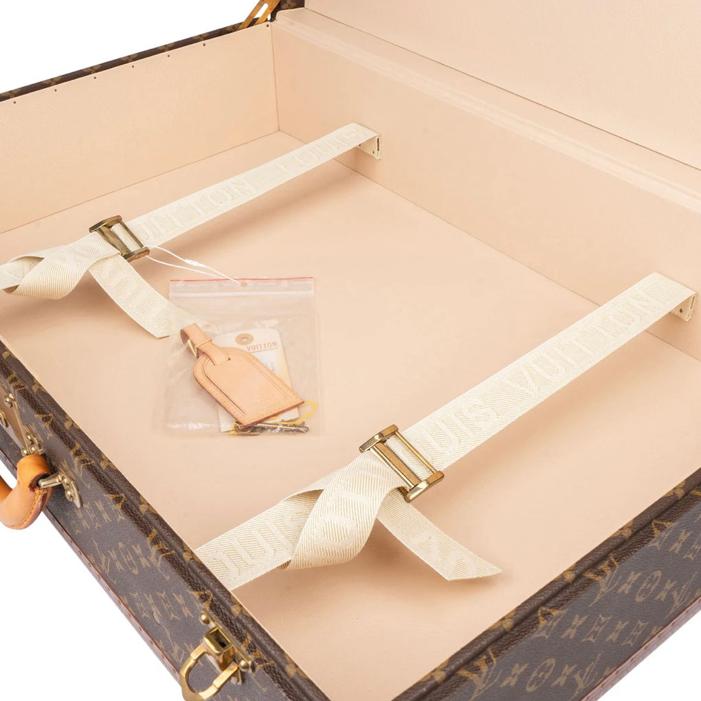 Louis Vuitton Canvas Monogram Bisten 70 Suitcase Koffer Trunk