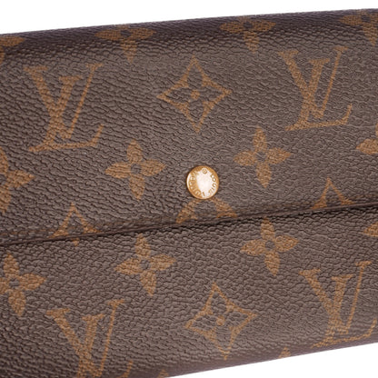 Louis Vuitton Canvas Monogram Long Wallet