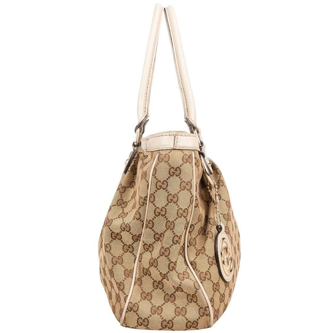 Gucci Monogram GG Canvas Sukey Tote Shoulder Bag