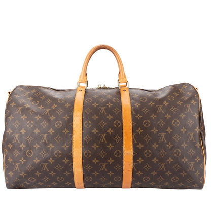Louis Vuitton Canvas Monogram Keepall Bandouliere 55