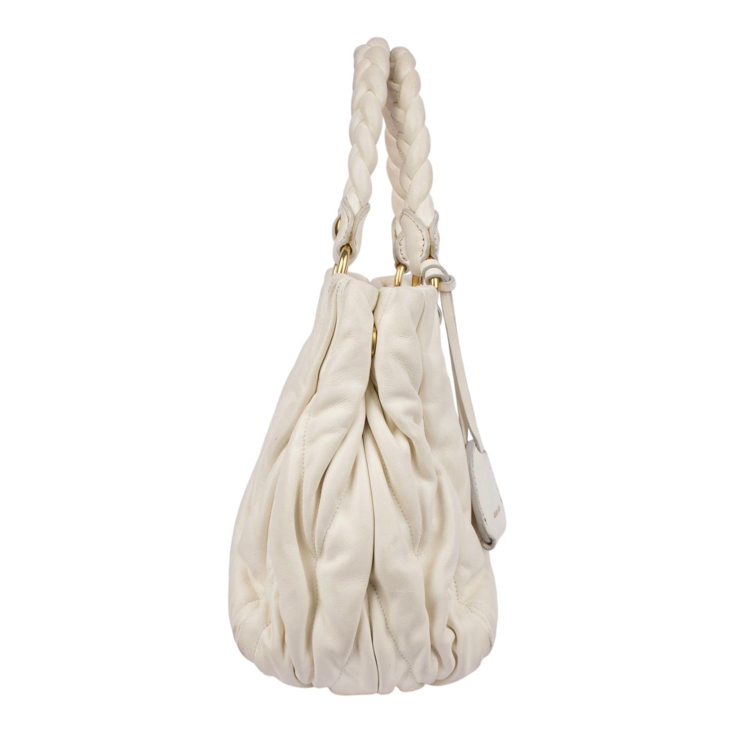 Miu Miu Quilted Leather Handbag