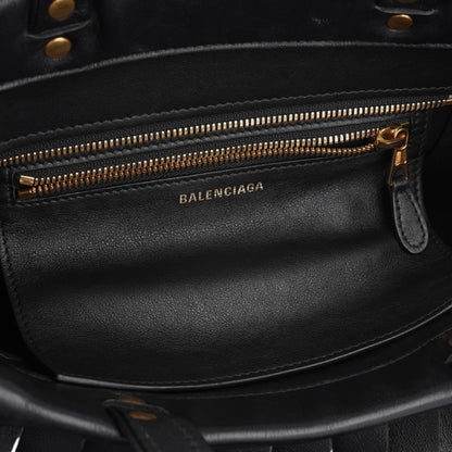 Balenciaga Fringe Laundry Cabas Tote Bag