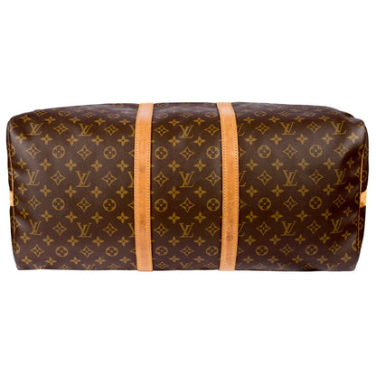 Louis Vuitton Canvas Monogram Keepall Bandouliere 55