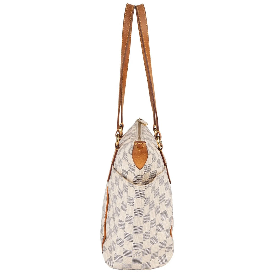 Louis Vuitton Monogram Damier Azur Canvas Totally PM Shoulder Bag