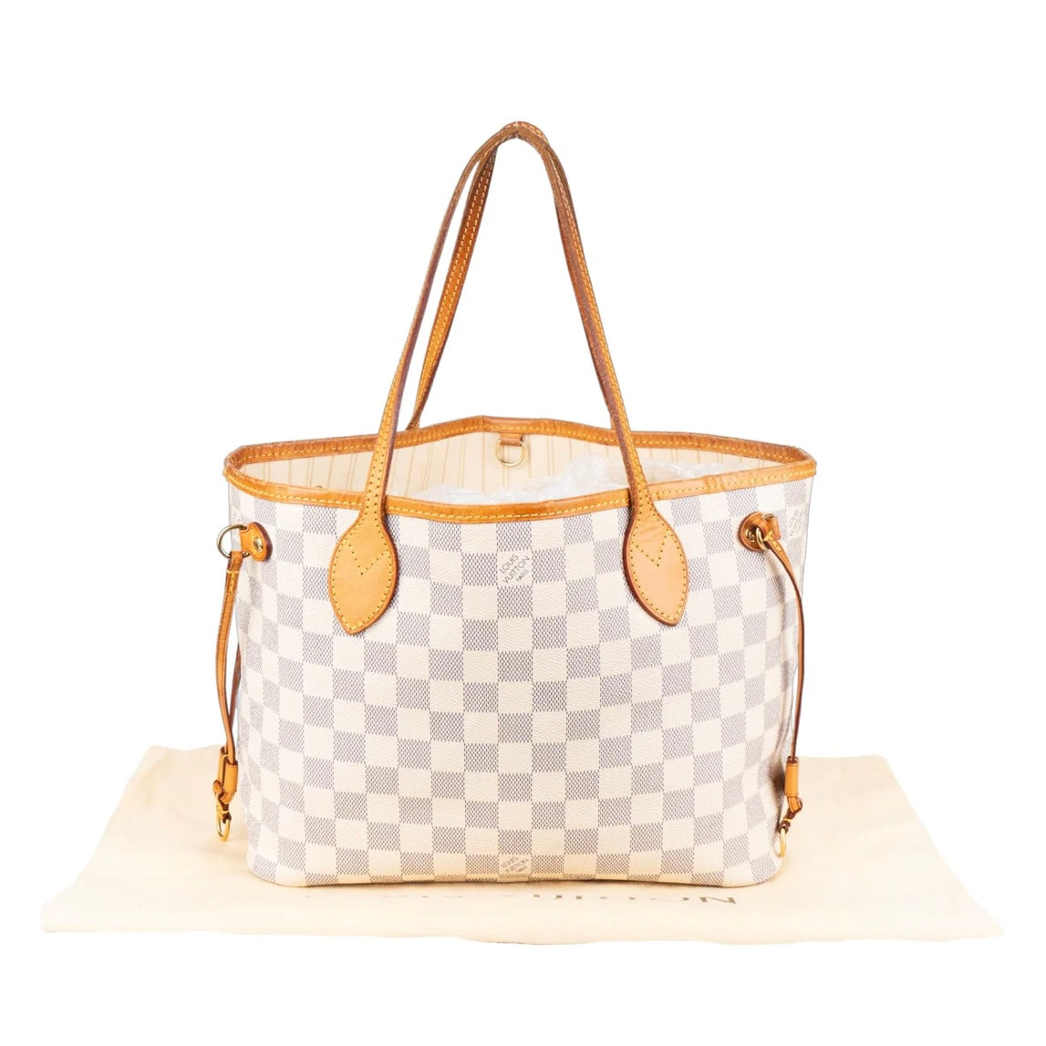 Louis Vuitton Damier Azur Neverfull PM Shopper Bag