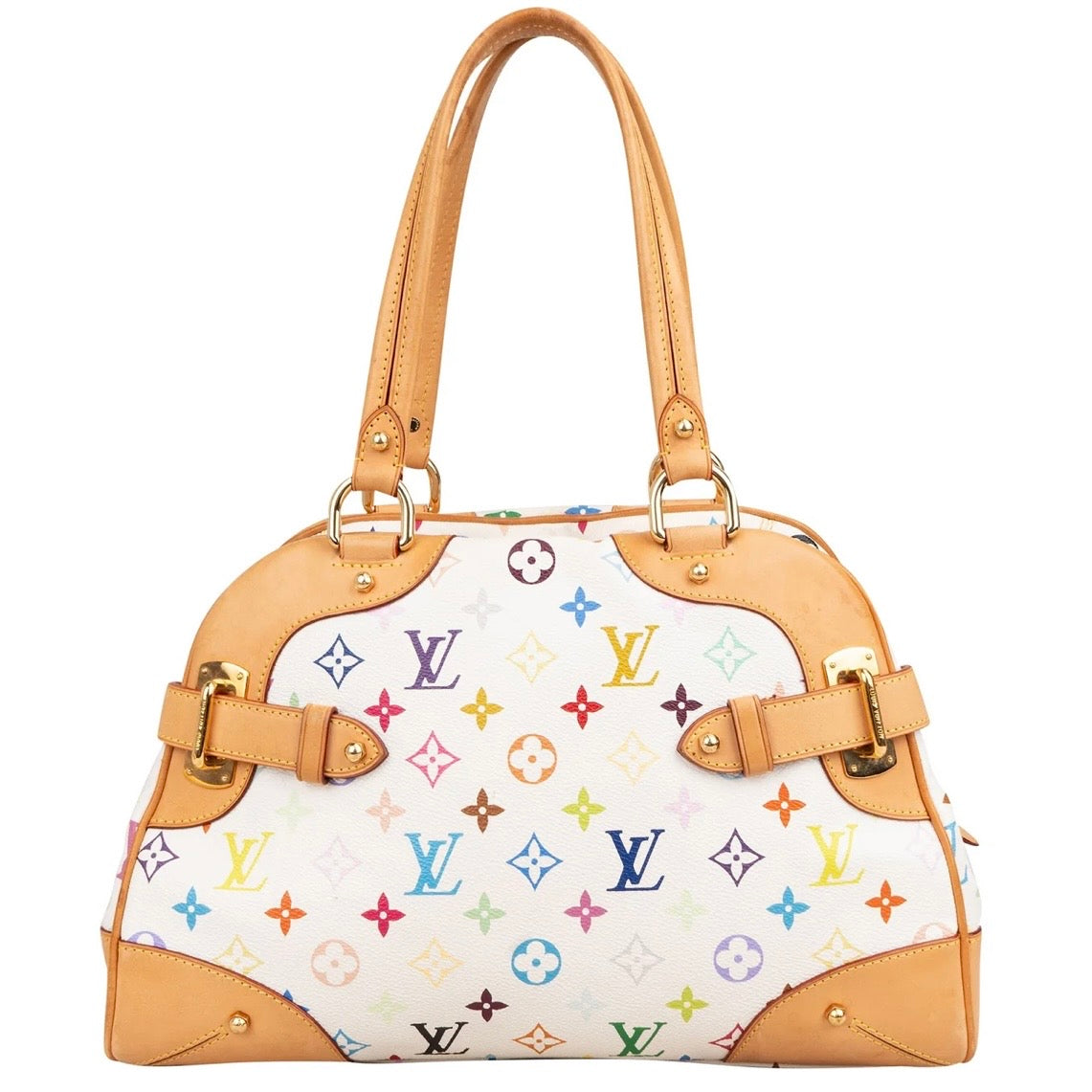 Louis Vuitton Monogram Murakami Multicolor Claudia Shoulder Bag