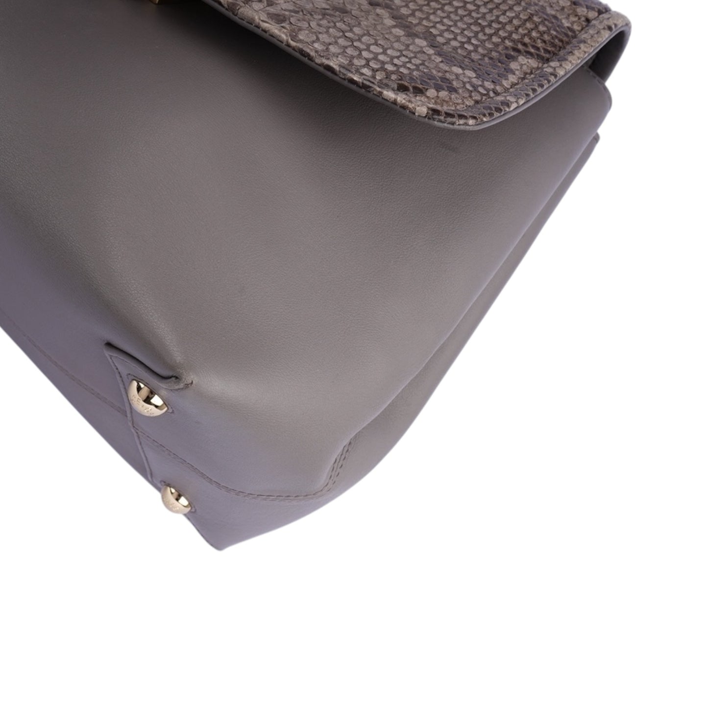 Dolce & Gabbana Phyton Leather Top Handle Bag