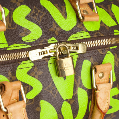 Louis Vuitton x Stephen Sprouse Monogram Graffiti Keepall 50