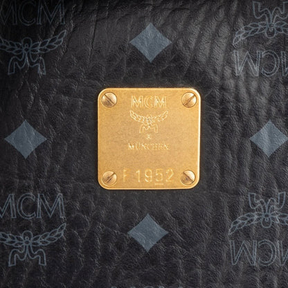 MCM Monogram Visetos Liz Reversible Shopper Shoulder Bag