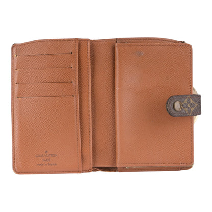 Louis Vuitton Canvas Monogram Clip Wallet