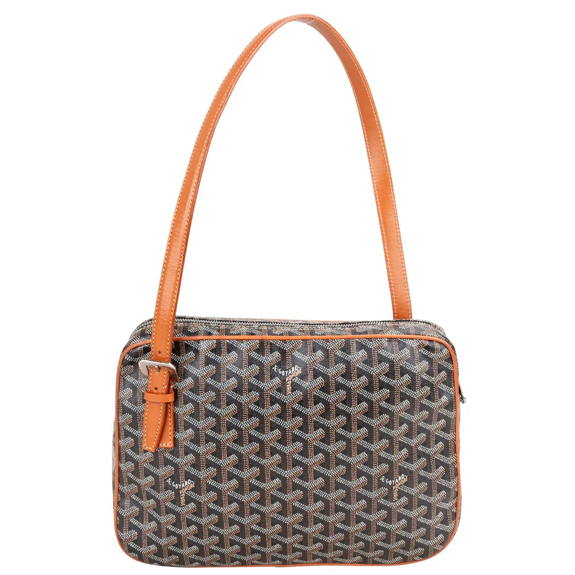 Goyard Goyardine Monogram Yona MM Shoulder Bag