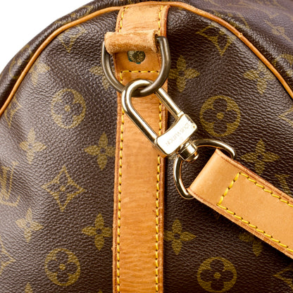 Louis Vuitton Canvas Monogram Keepall Bandouliere 55