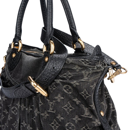 Louis Vuitton Denim Monogram Neo Cabby Handbag