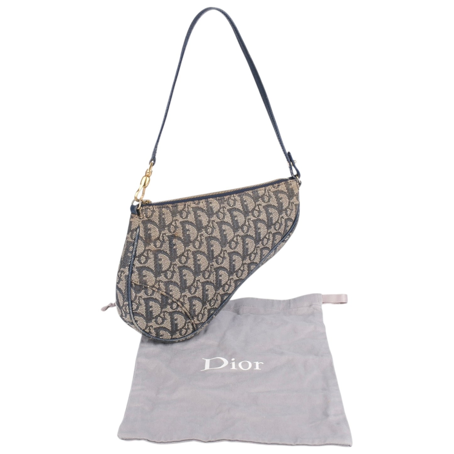 Christian Dior Monogram Saddle Bag