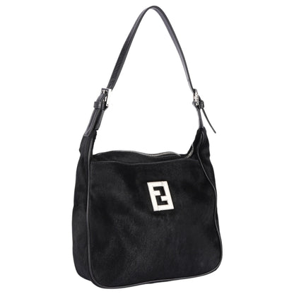 Fendi FF Calf Fur Shoulder Bag