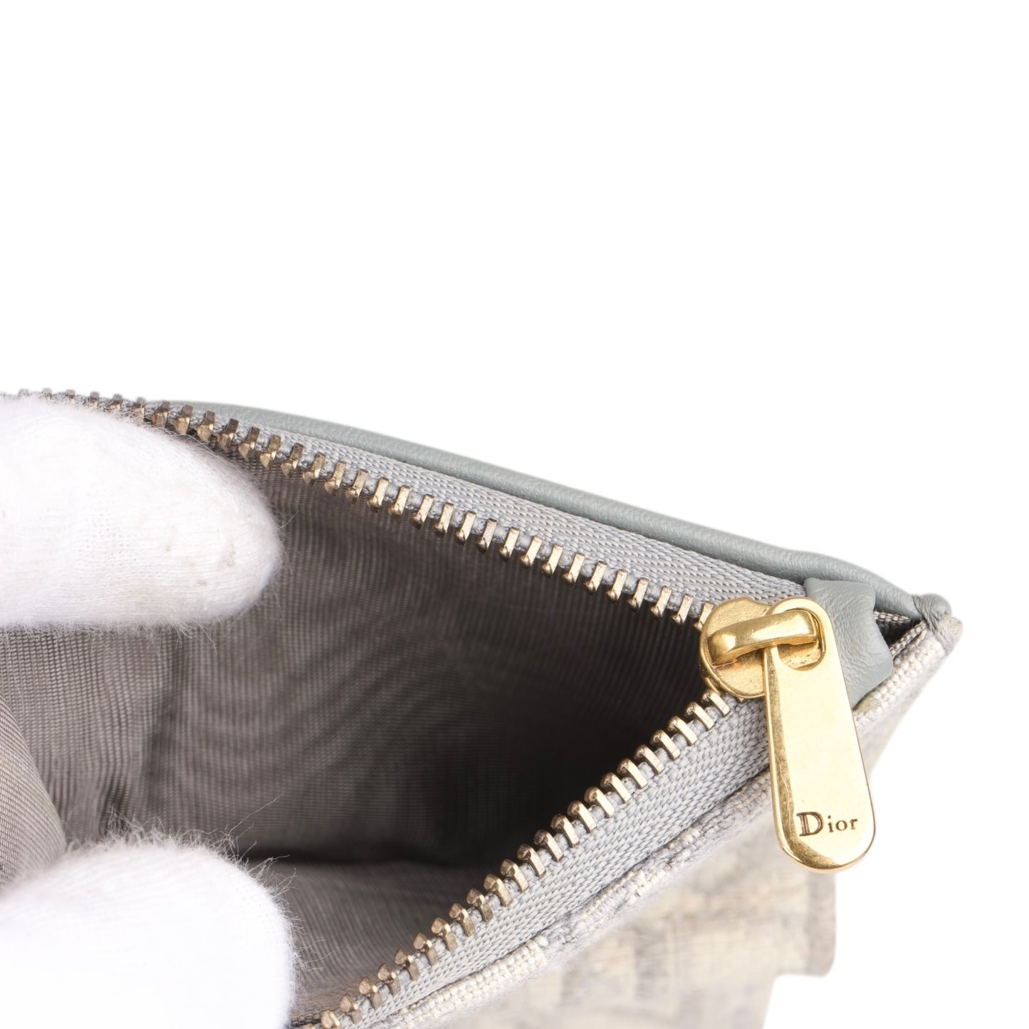 Christian Dior Saddle Lotus Wallet