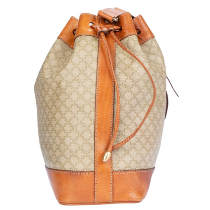 Celine Monogram Macadam Bucket Bag