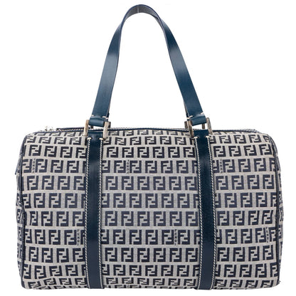Fendi FF Monogram Boston Handbag