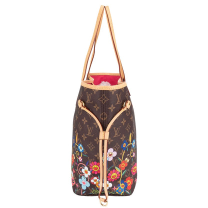 Louis Vuitton Monogram
Canvas Murakami Flowers
Neverfull MM Shoulder
Bag