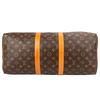 Louis Vuitton Monogram Canvas Keepall 45 Travel Bag