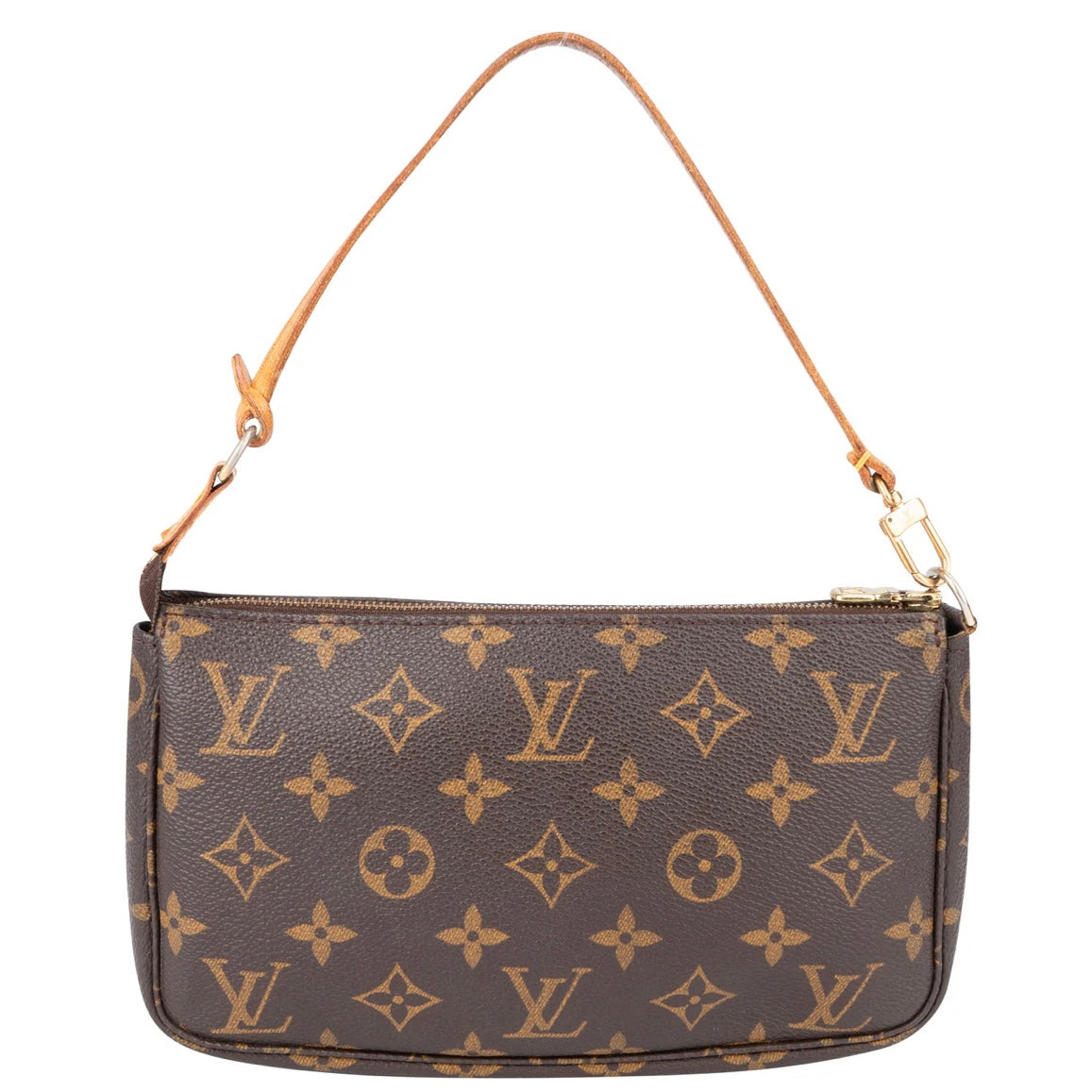 Louis Vuitton Canvas Monogram Pochette Accessory Handbag