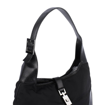 Gucci Black Leather Jackie Handbag