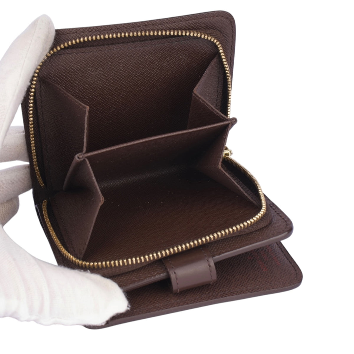 Louis Vuitton Monogram Damier Ebene Clip Wallet