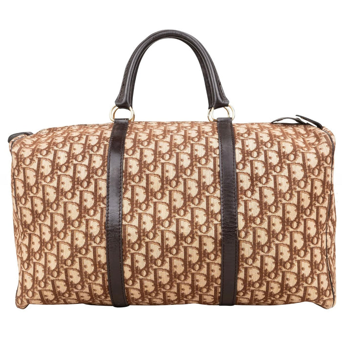 Christian Dior Trotter Monogram Boston 40 Handbag