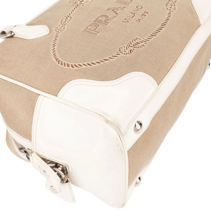 Prada Jacquard Monogram Handbag