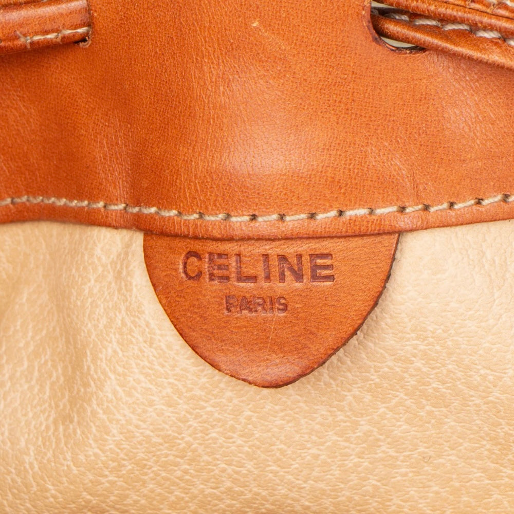 Celine Monogram Macadam Bucket Bag
