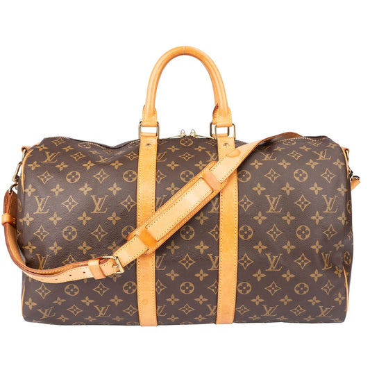 Louis Vuitton Canvas Monogram Keepall 45 Bandouliere