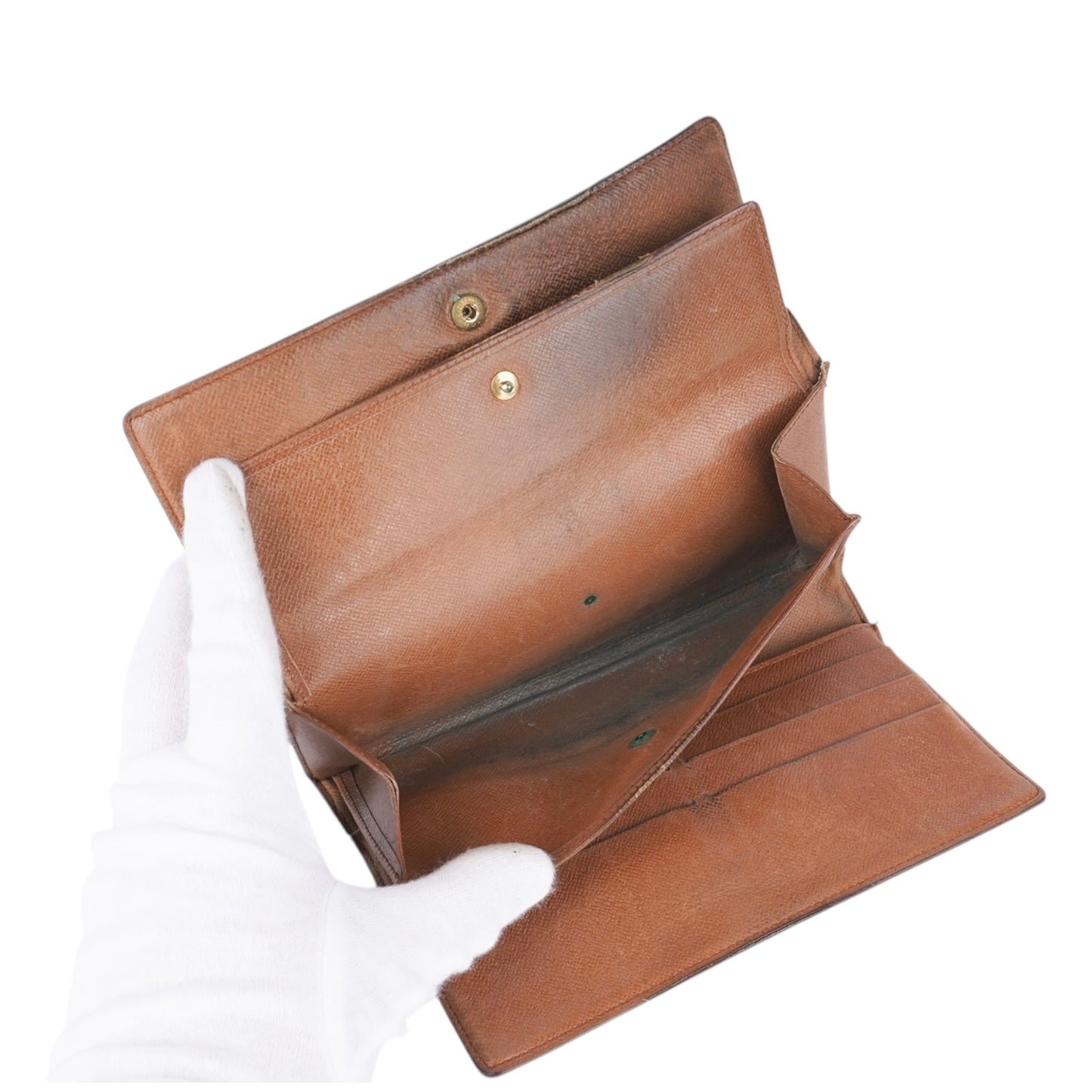 Louis Vuitton Canvas Monogram Sarah Wallet