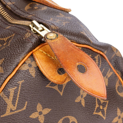 Louis Vuitton Canvas Monogram Speedy 30 Handbag