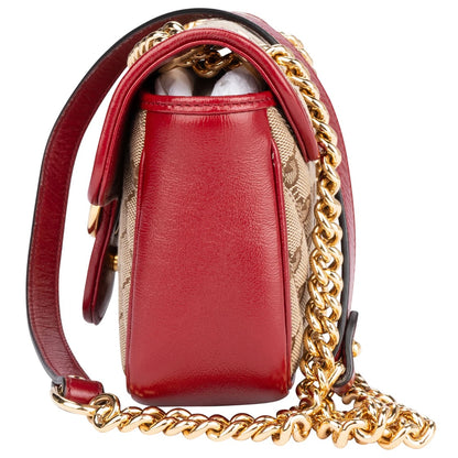 Gucci Quilted GG Monogram Marmont Mini Crossbody Bag