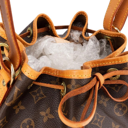 Louis Vuitton Monogram Canvas Sac Noé Petit Shoulder Bag