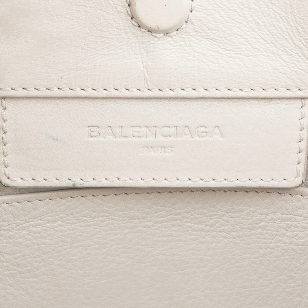 Balenciaga Black Leather City Handbag