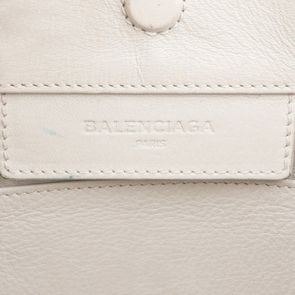 Balenciaga Black Leather City Handbag