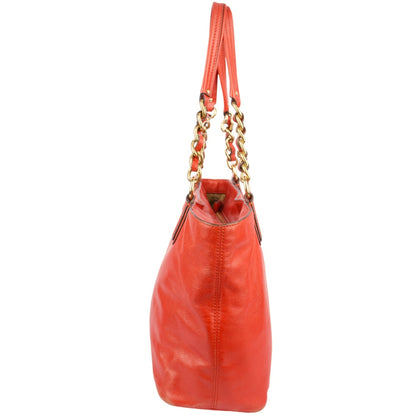 Coach Red Leather Shoulder Bag